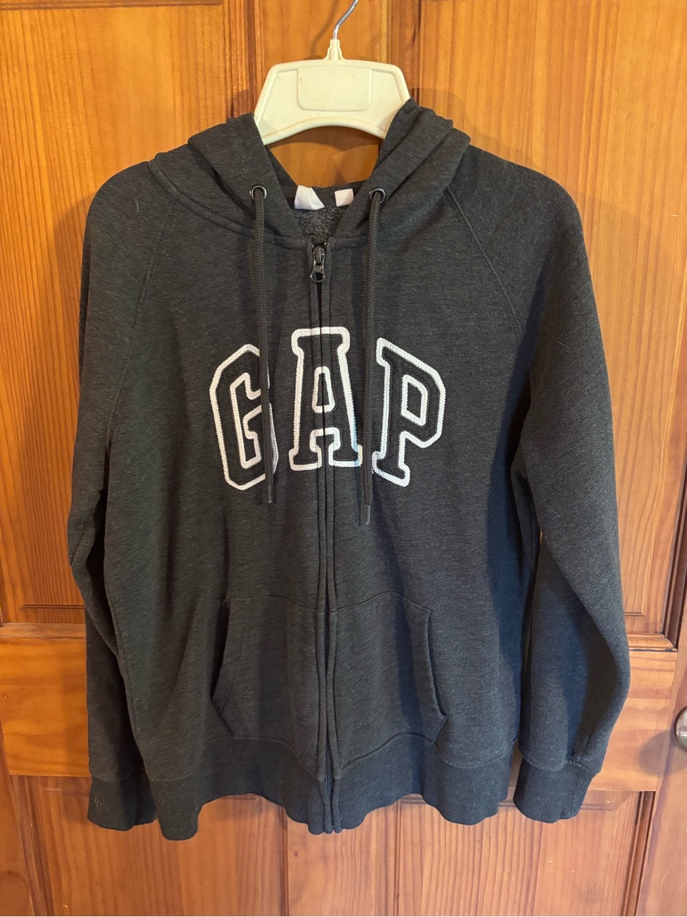 GAP  Charcoal Zip-Up Hoodie Jacket